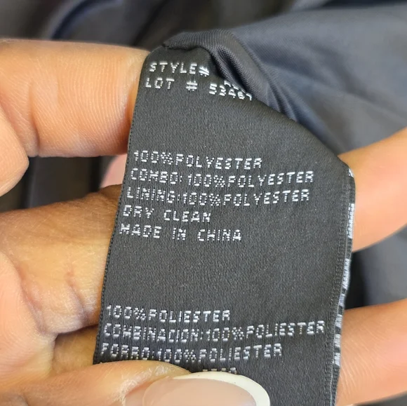 $289 Betsy & Adam Women Organza-Sleeve Floral Belted Gown Sz 4 Old Money - Picture 13 of 16